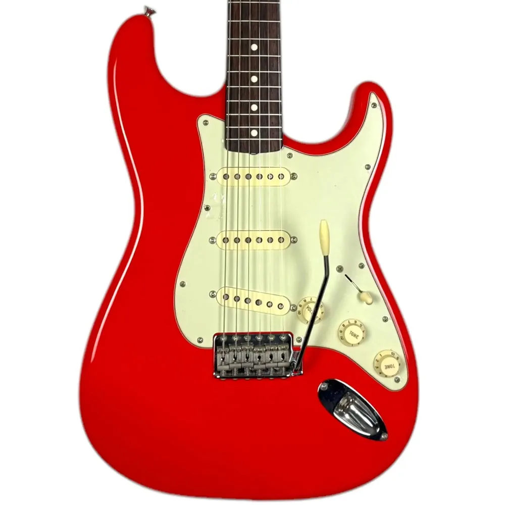 Fender Japan Limited Edition Souichiro Yamauchi Stratocaster 2017 - Roșu Fiesta