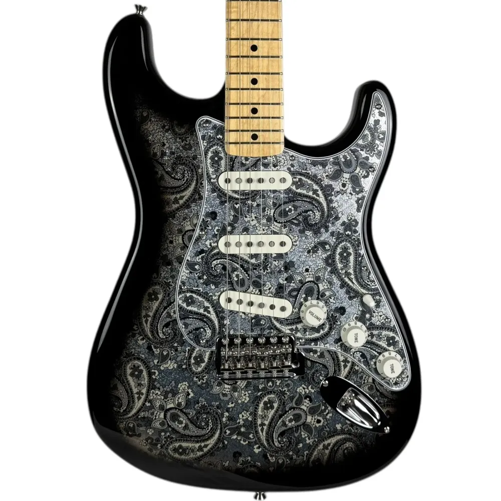 Fender Japan Limited Stratocaster 2025 - Paisley Negru