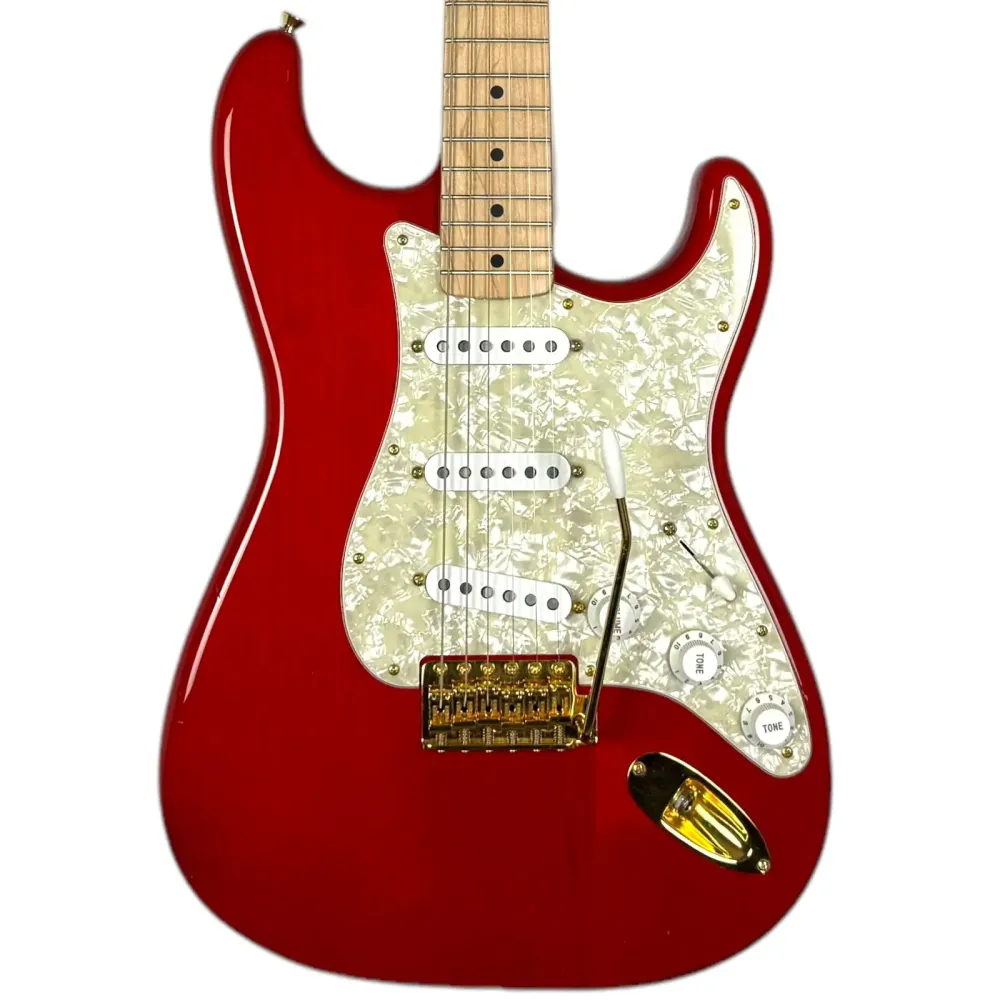 Fender Japan Mami Sasazaki Signature Stratocaster 2018 - Roșu Translucid