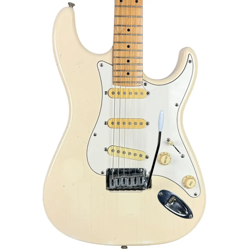 Fender Japan Short Scale Stratocaster 1995-1996 - Alb