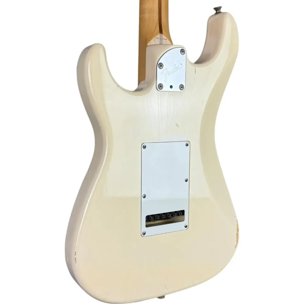 Fender Japan Short Scale Stratocaster 1995-1996 - Alb