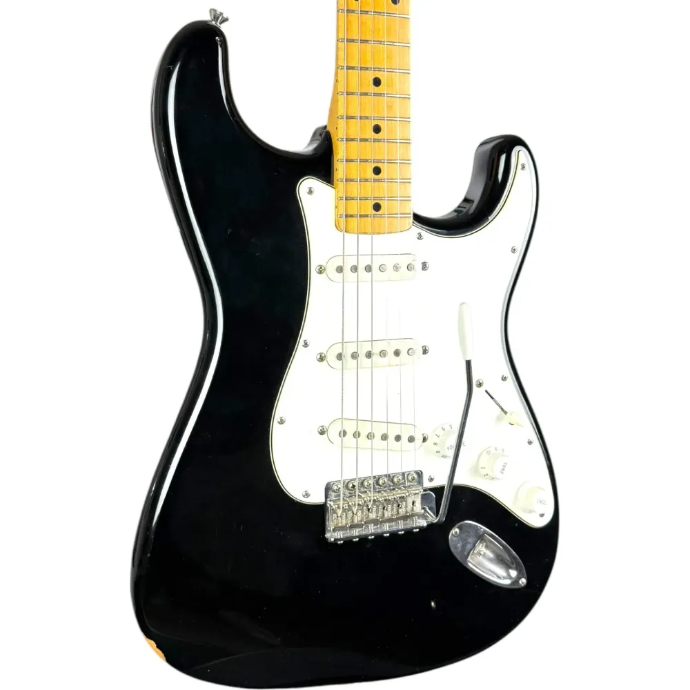 Fender Japan Standard Stratocaster 1988-1989 - MOD - Negru
