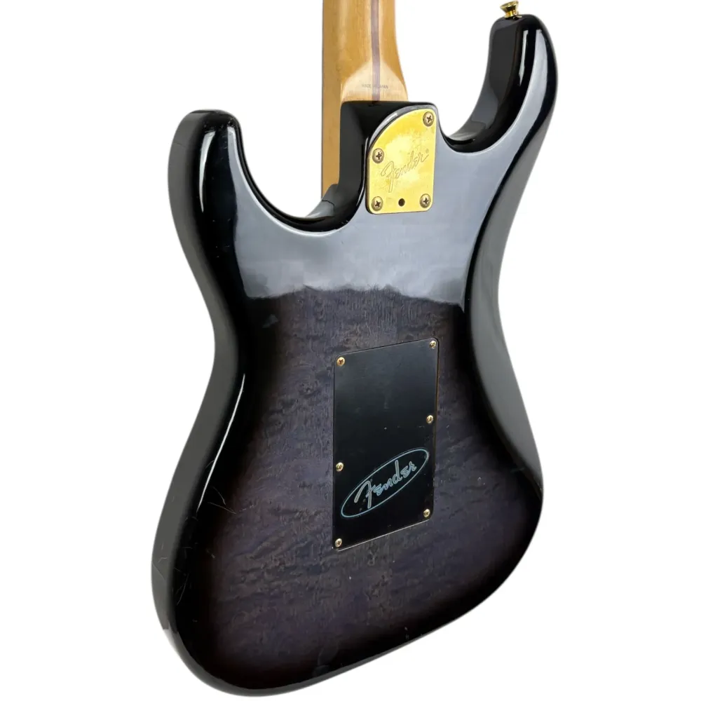 Fender Japan STR-80R Stratocaster 1986-1987 - Black Burst - Vintage