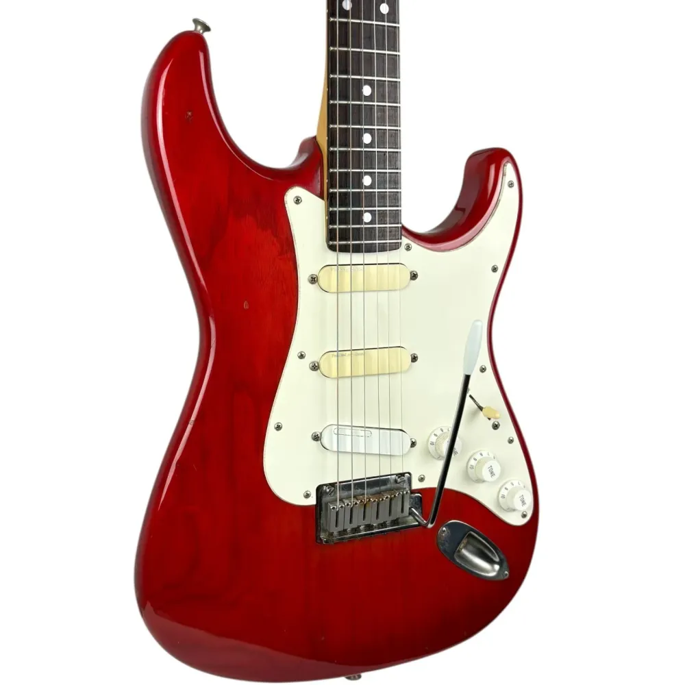 Fender Japan STR-85R Lace Sensor Stratocaster 1986-1987 - Roșu