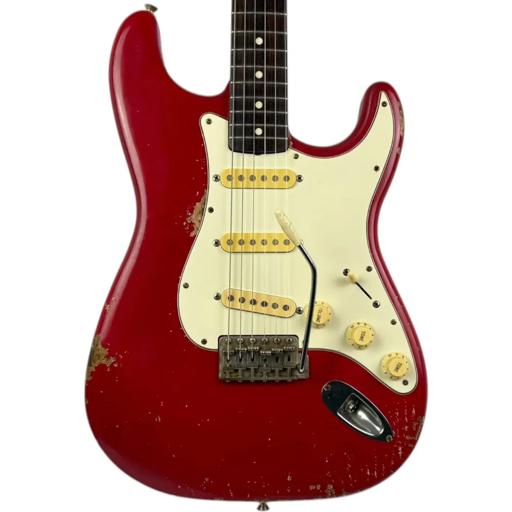 Fender MJT 60s Reissue Stratocaster - Dakota Red - Heavy Relic