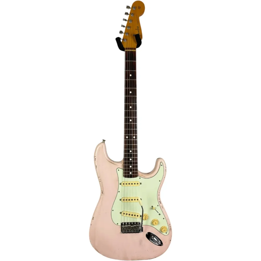Fender MJT 60s Reissue Stratocaster - Shell Pink - Heavy Relic