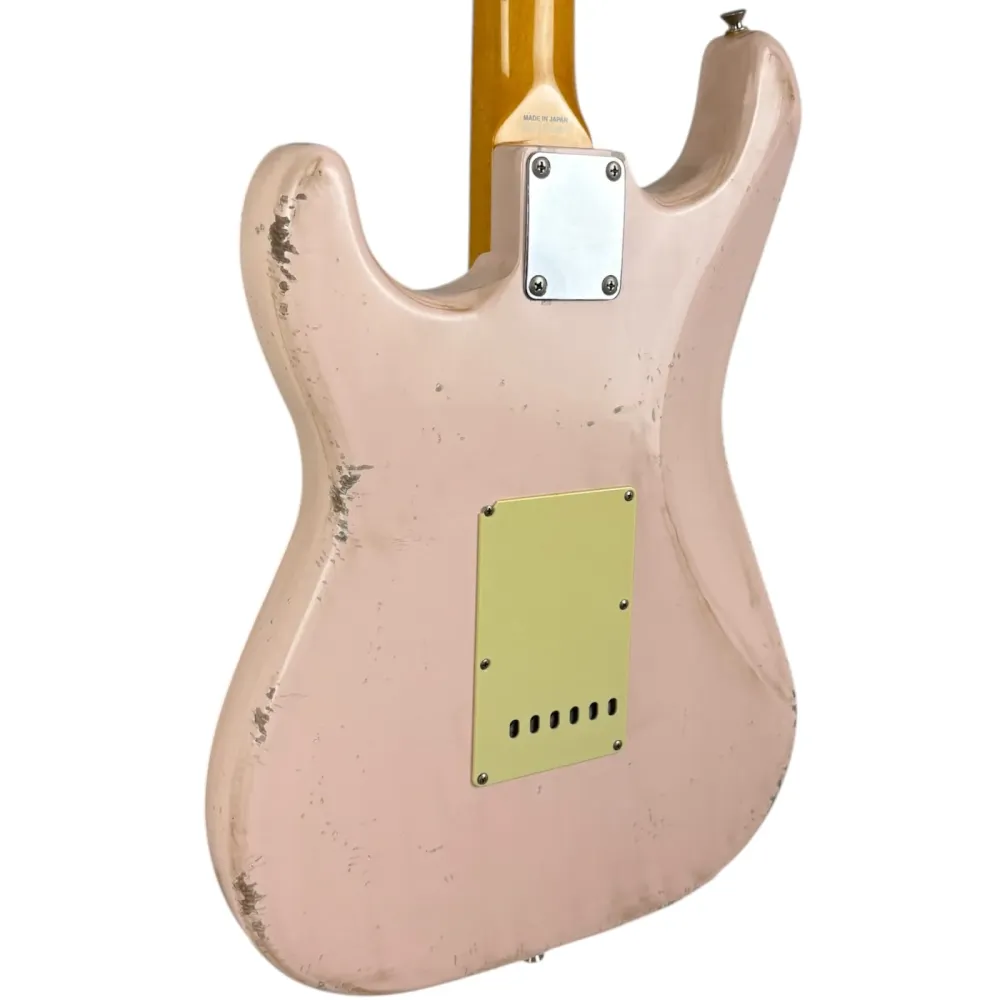 Fender MJT 60s Reissue Stratocaster - Shell Pink - Heavy Relic