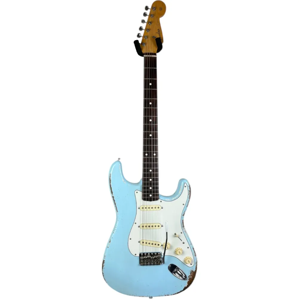 Fender MJT 62 Reissue Stratocaster - Sonic Blue - Heavy Relic