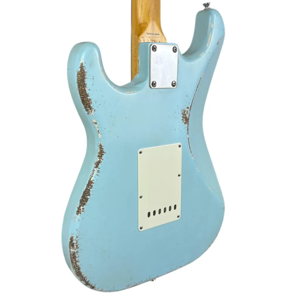 Fender MJT 62 Reissue Stratocaster - Sonic Blue - Heavy Relic
