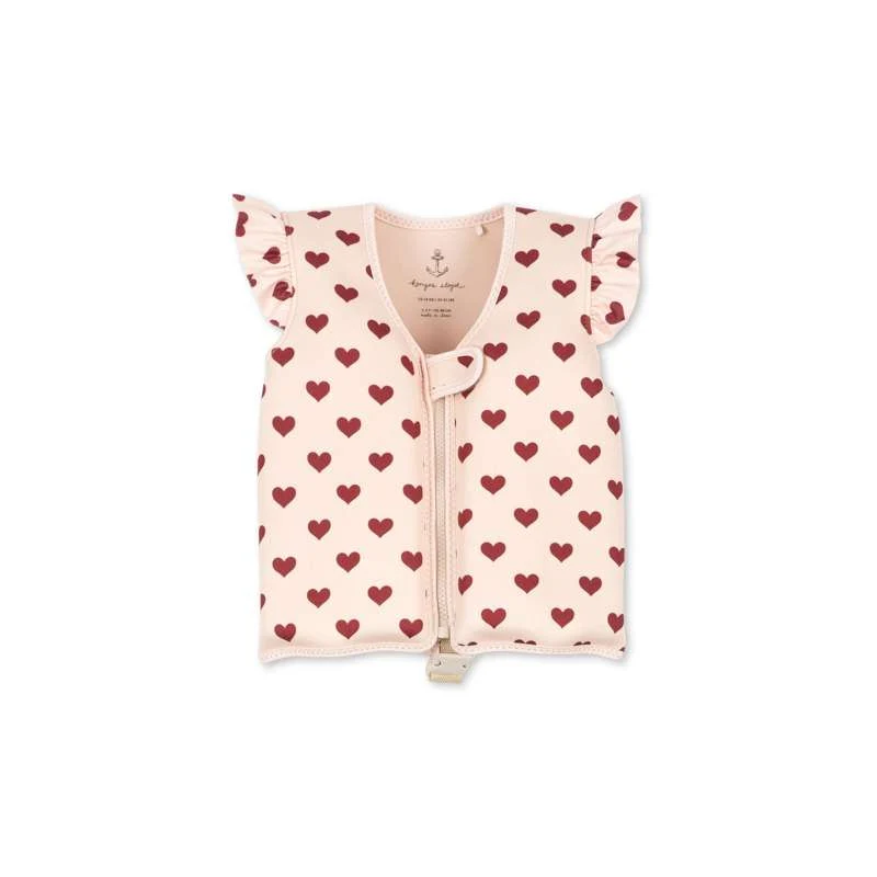 Konges Sløjd Avery Neopren Badevest - Amour Rouge