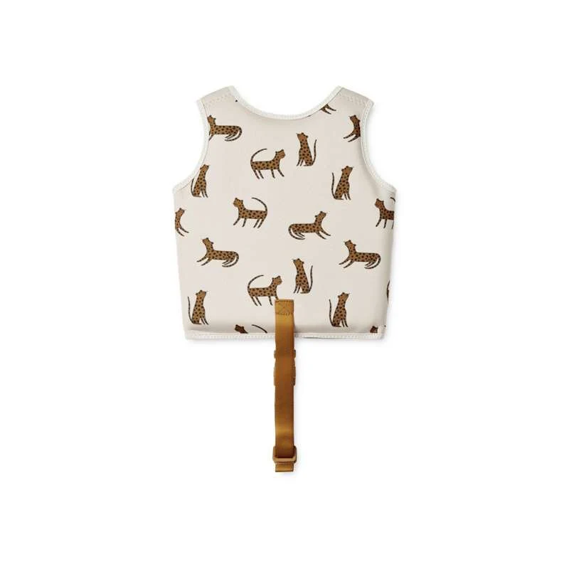 Liewood Dove Badevest - Leopard/Sandy