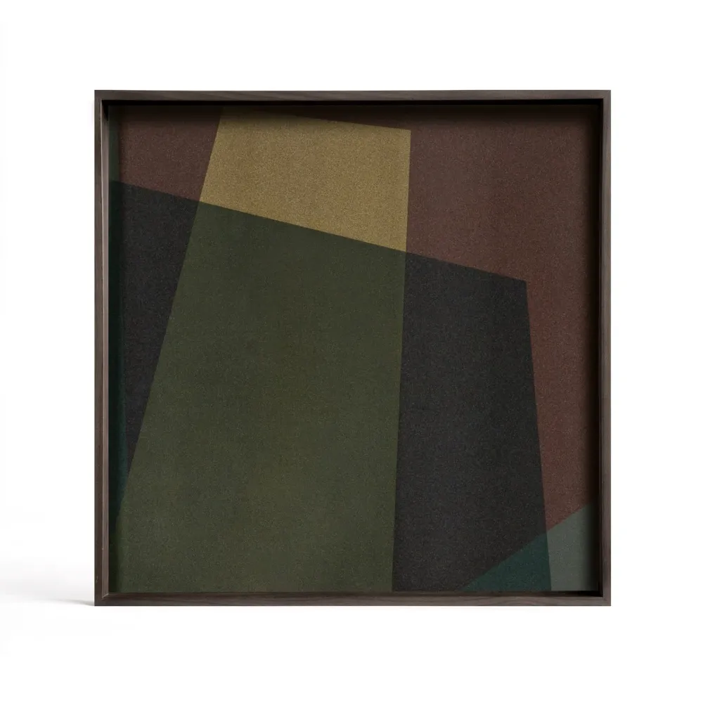 Tava sticla Ethnicraft Angle 38x38 cm