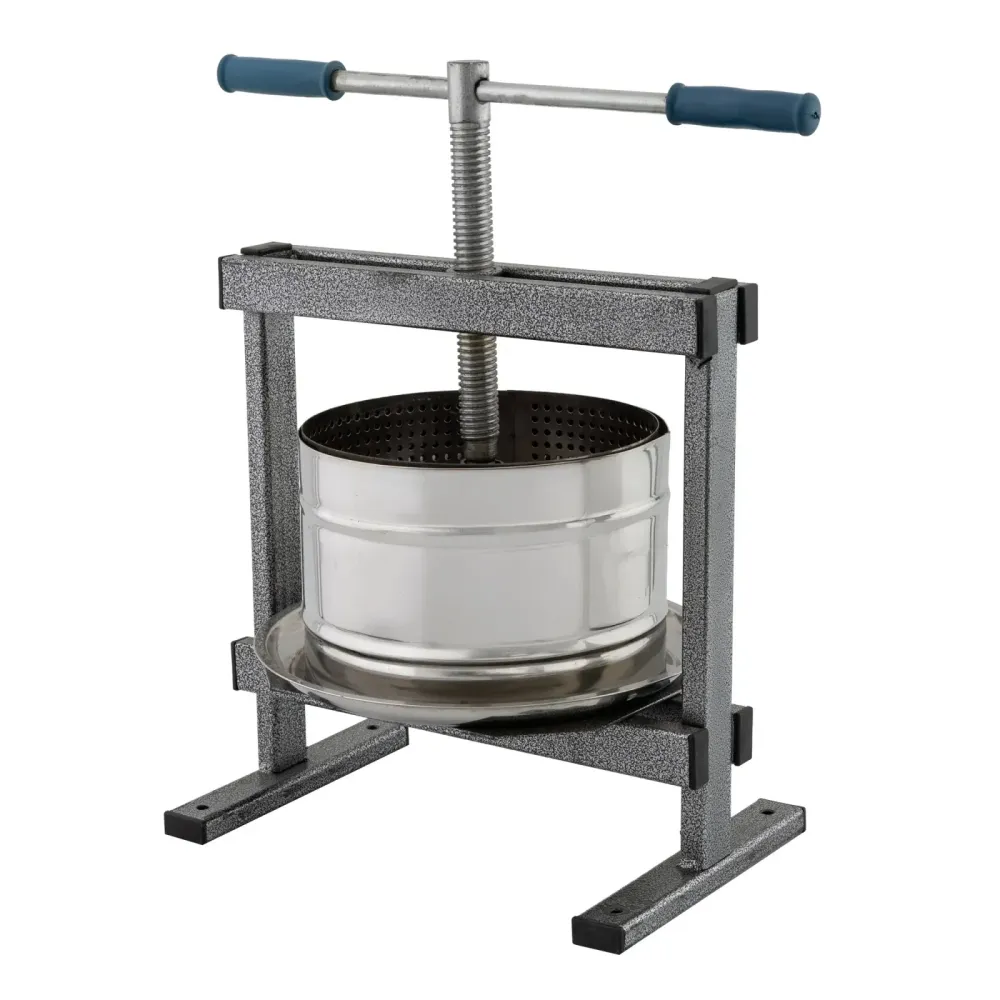 Teasc/Presa struguri Vilen Inox 10 L, cu picioare
