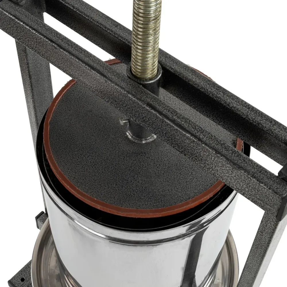 Teasc/Presa struguri Vilen Inox 10 L, cu picioare