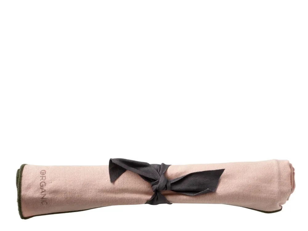 Șervet Organic Bitz - Roz / Kaki