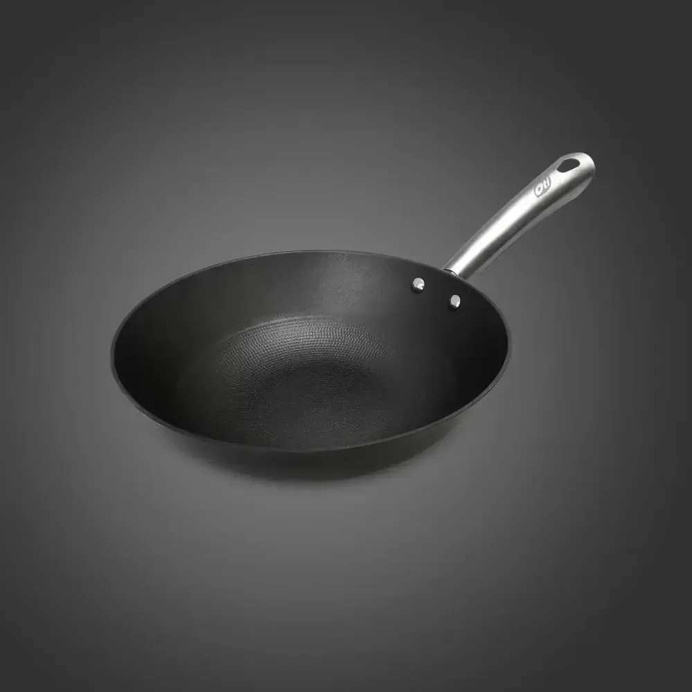 Tigaie wok din fonta tip fagure OTI, diametru 28cm 181652 / OTI 0013