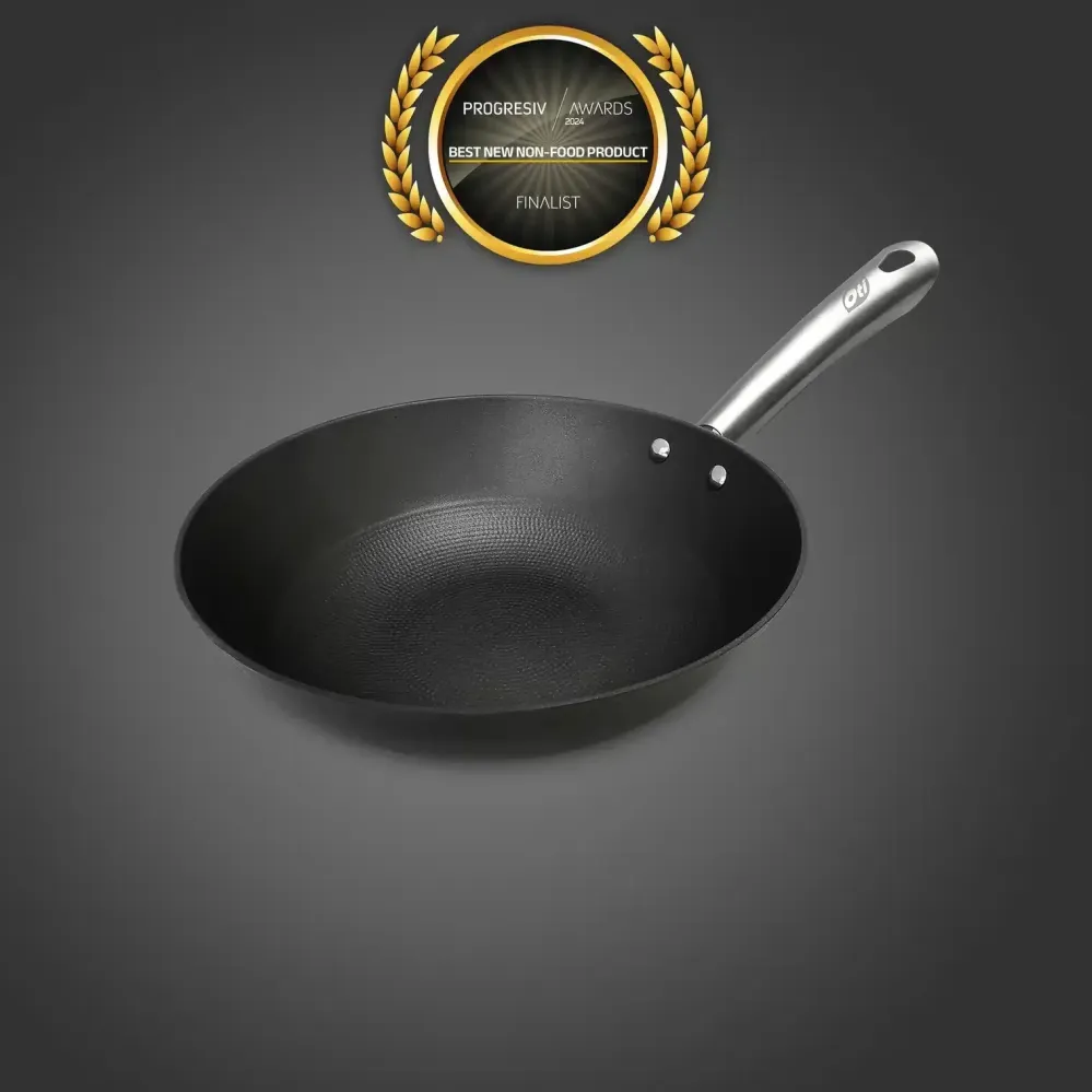 Tigaie wok din fonta tip fagure OTI, diametru 28cm 181652 / OTI 0013