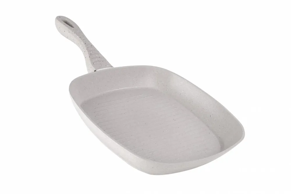 Tigaie Grill Heinner HR-BET-GRILL28 | 28cm, Aluminiu, Capac Inclus, Mozaik