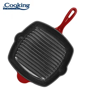 Tigaie Grill Heinner HR-KN-G26 | Fonta, 26.5 cm, Red Line