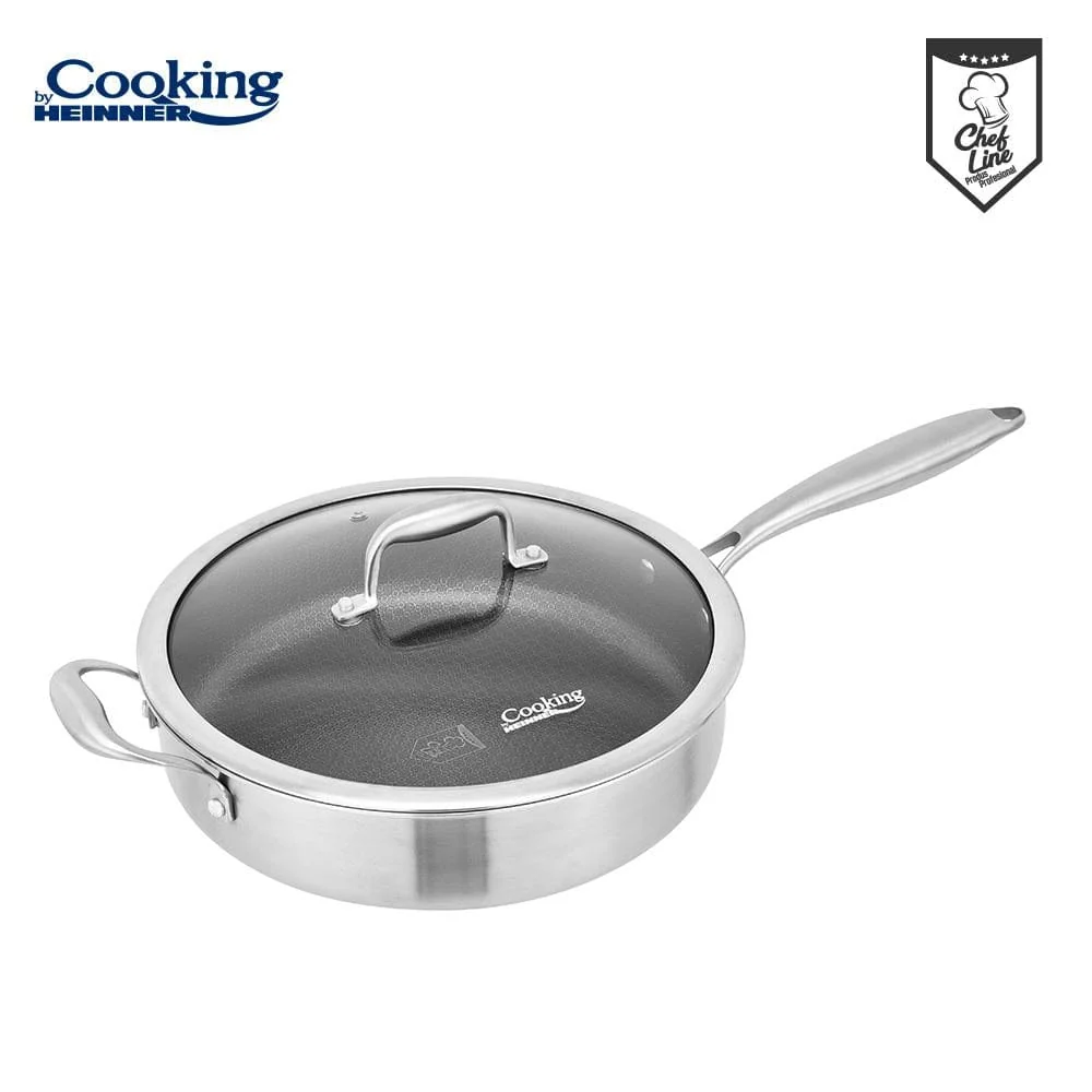 Tigaie Heinner HR-MRK-26C | 24cm, Adanca 6.5cm, Titanium3, Cu Capac