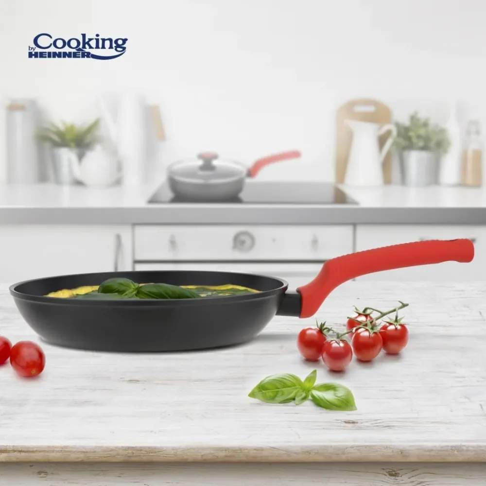 Tigaie Heinner HR-MRK-A24T | 24cm, Aluminiu Forjat, Redmoon, 4.5cm