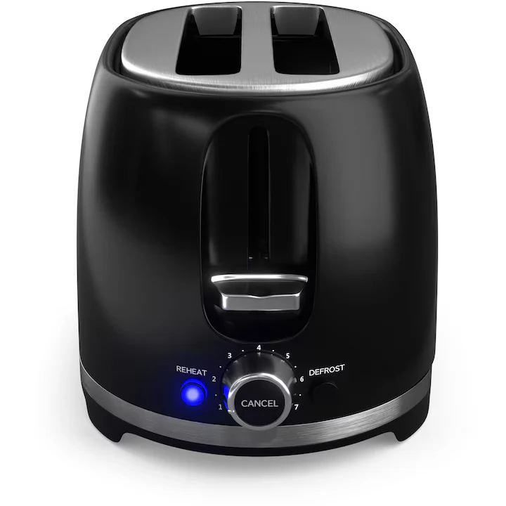 (RESIGILAT) Toaster Tesla TS200BX | 850W, Negru