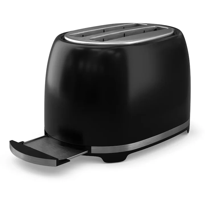 (RESIGILAT) Toaster Tesla TS200BX | 850W, Negru