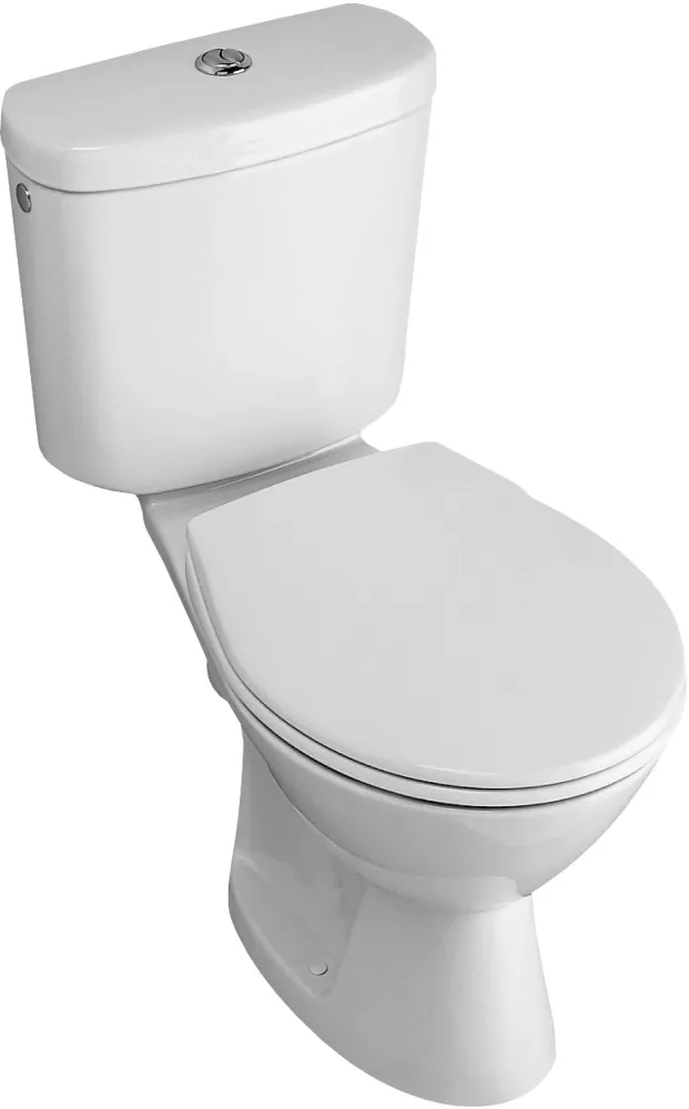 Vas de toaleta de podea Gustavsberg Saval 2.0 din ceramica