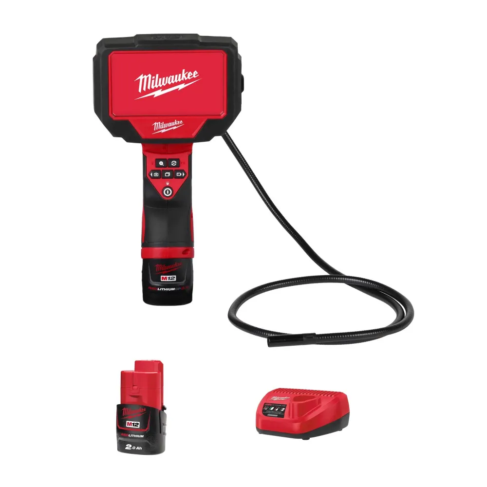 Cameră de inspecție Milwaukee M12 360IC12-201C 12V 2Ah