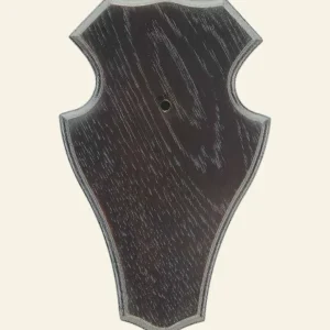 Panoplie Caprior 22x13cm, din stejar, Eurohunt, culoare inchisa