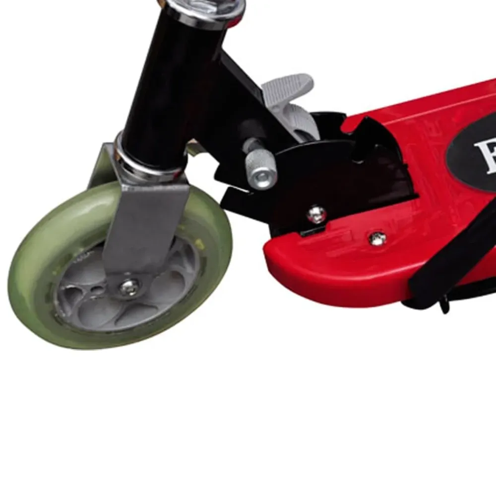 Trotinetă electrică cu ș, roșu, 120 W