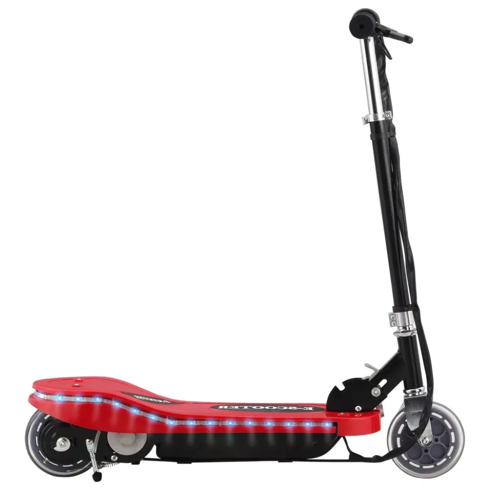 Trotinetă electrică cu ș, roșu, 120 W