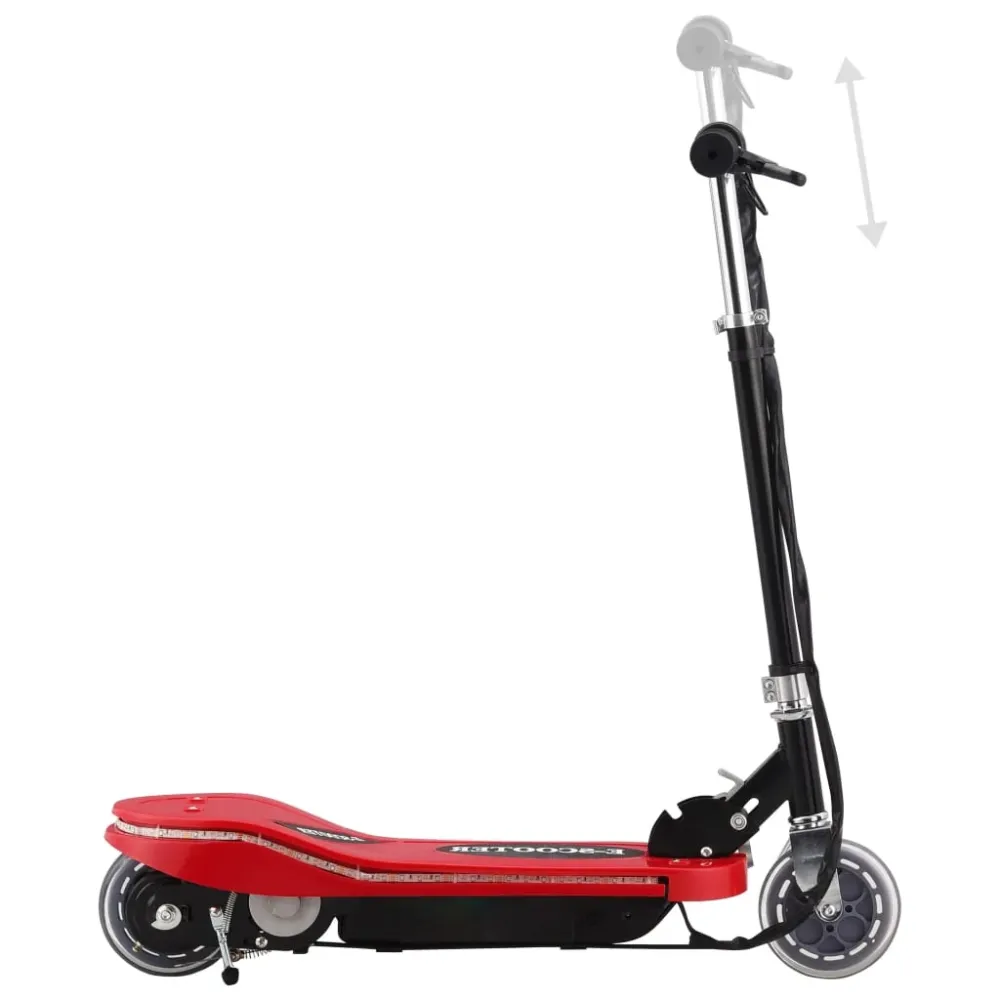 Trotinetă electrică cu ș, roșu, 120 W