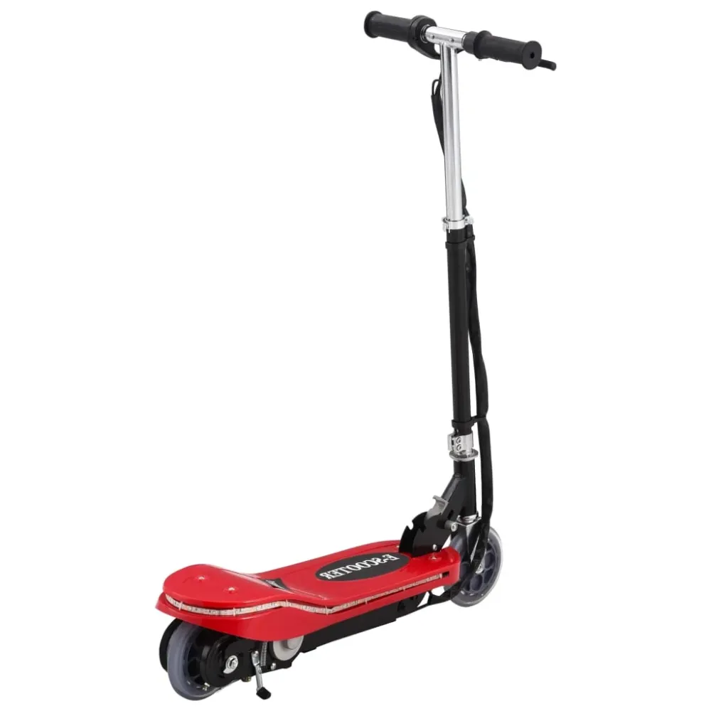 Trotinetă electrică cu ș, roșu, 120 W