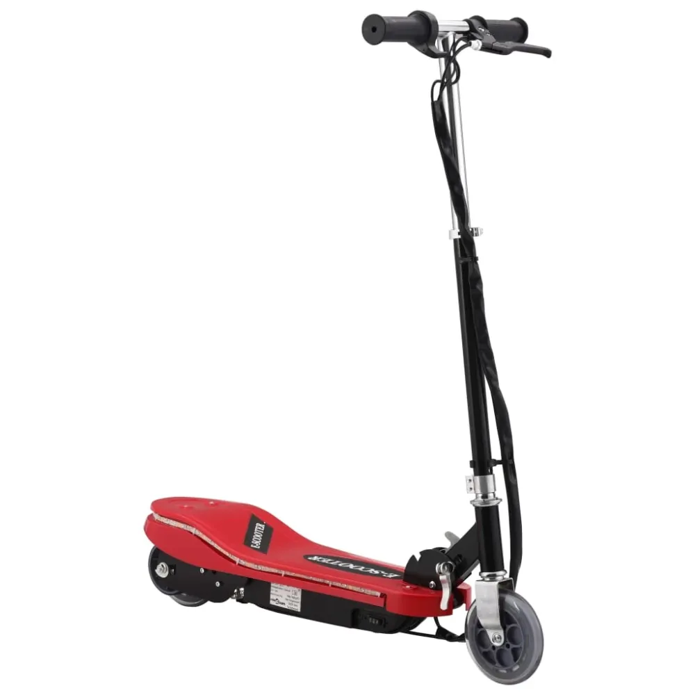 Trotinetă electrică cu ș, roșu, 120 W