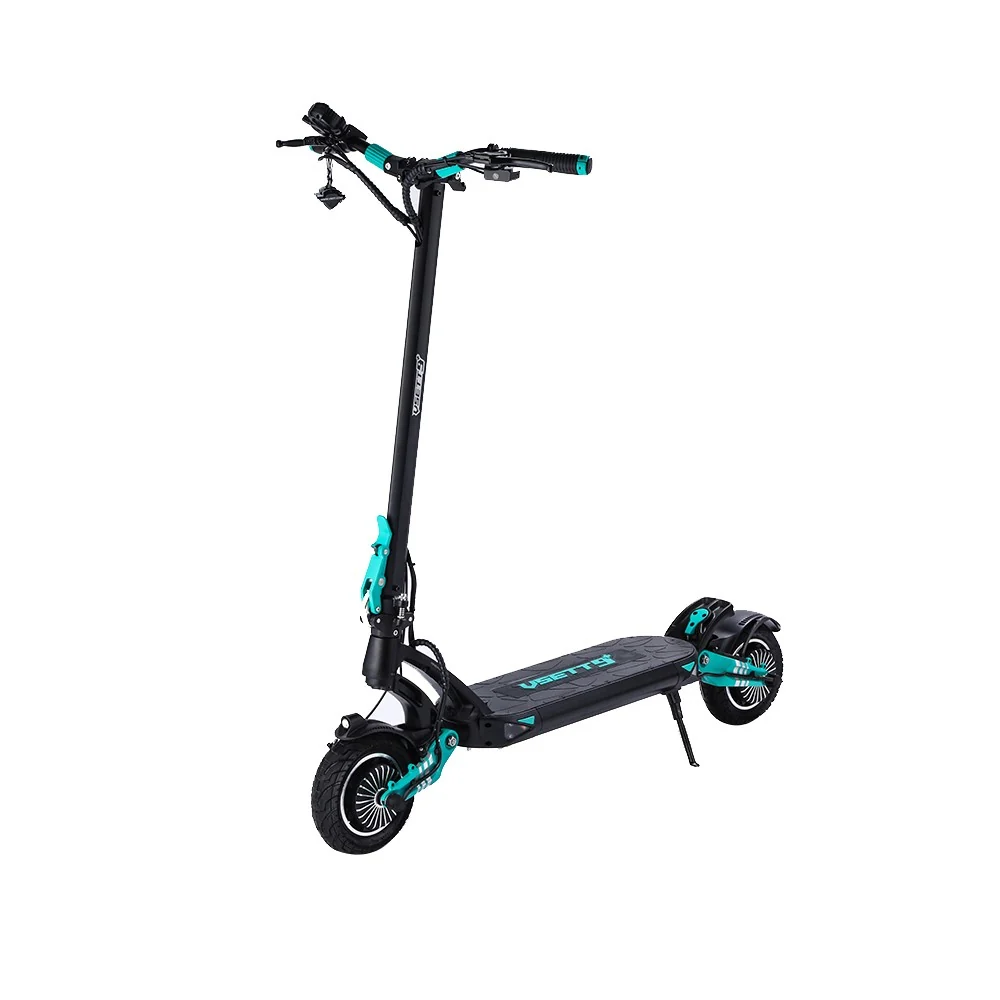 Trotineta electrica pliabila VSETT 9+, acumulator 21AH 48V, autonomie max 100km, viteza max 50km/ora, motor 2*650W