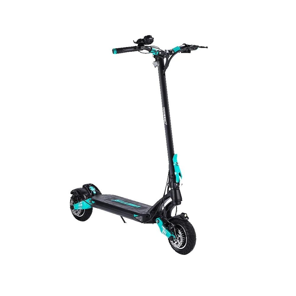 Trotineta electrica pliabila VSETT 9+, acumulator 21AH 48V, autonomie max 100km, viteza max 50km/ora, motor 2*650W