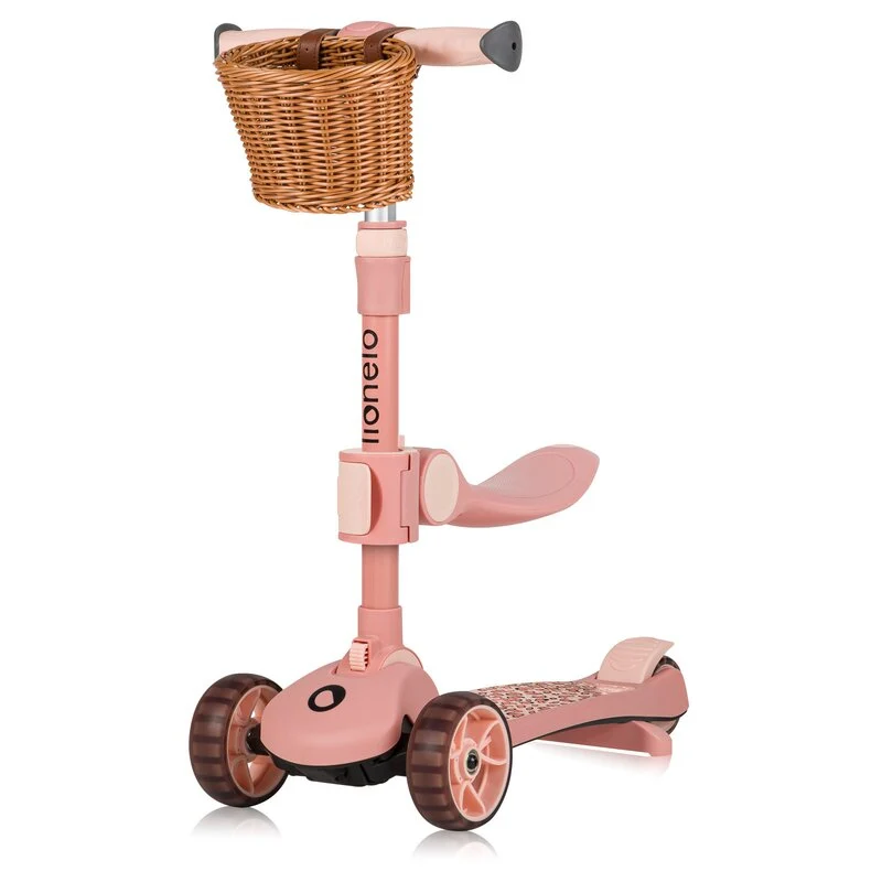 Trotineta, Lionelo, Franky, Multifunctionala, Pliabila, Pana la 50 kg, Bicicleta cu 3 roti si trotineta de echilibru, Ghid...