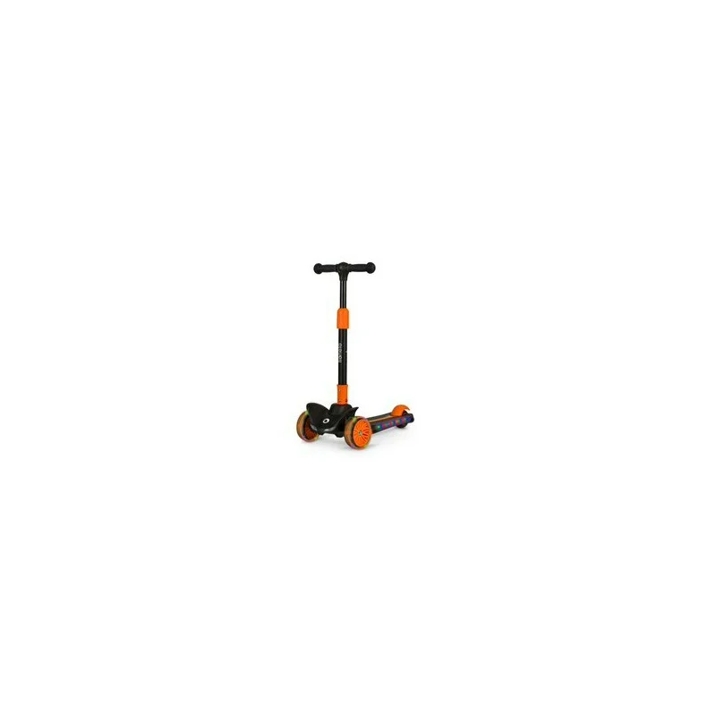 Trotineta, Lionelo, Timy, Copii, Ultrapliabila, Pana la 50 Kg, Cu design ergonomic, Cu lumini LED, 26 5 x 60 x 64-76 cm, 3...