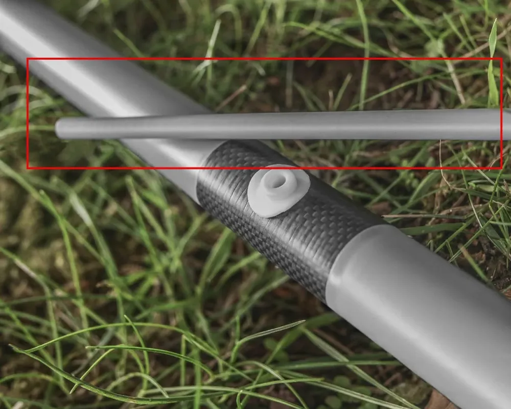 XS EURO CARP GREY POWER TIP - SECTION 1