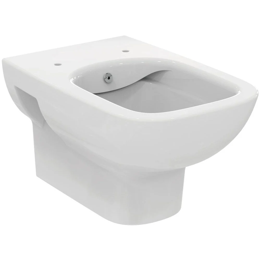 Vas WC cu bideu suspendat Ideal Standard I.Life 36x54 cm evacuare orizontala, dreptunghiular