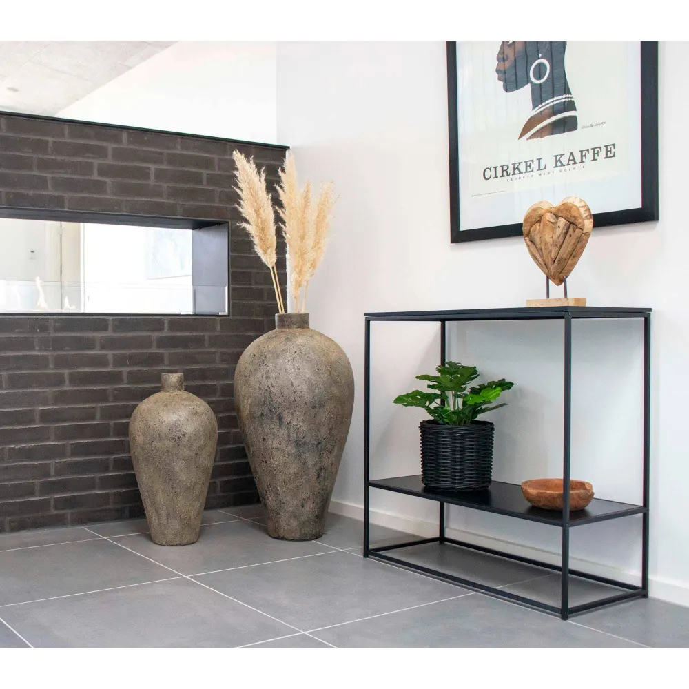 Corvo Vas decorativ din teracota maro ø40x80 cm