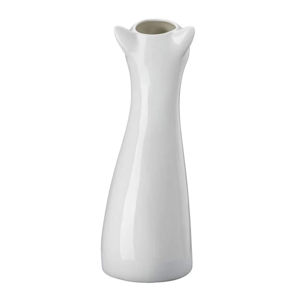 Vaza alba din portelan, 20 cm, Cat - HUTSCHENREUTHER