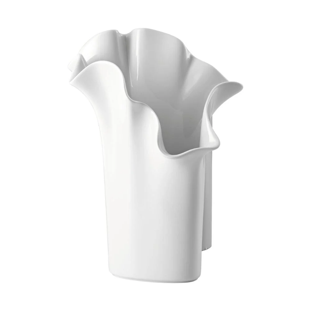 Vaza din portelan, 30 cm, Asym White Claus Josef Riedel - ROSENTHAL
