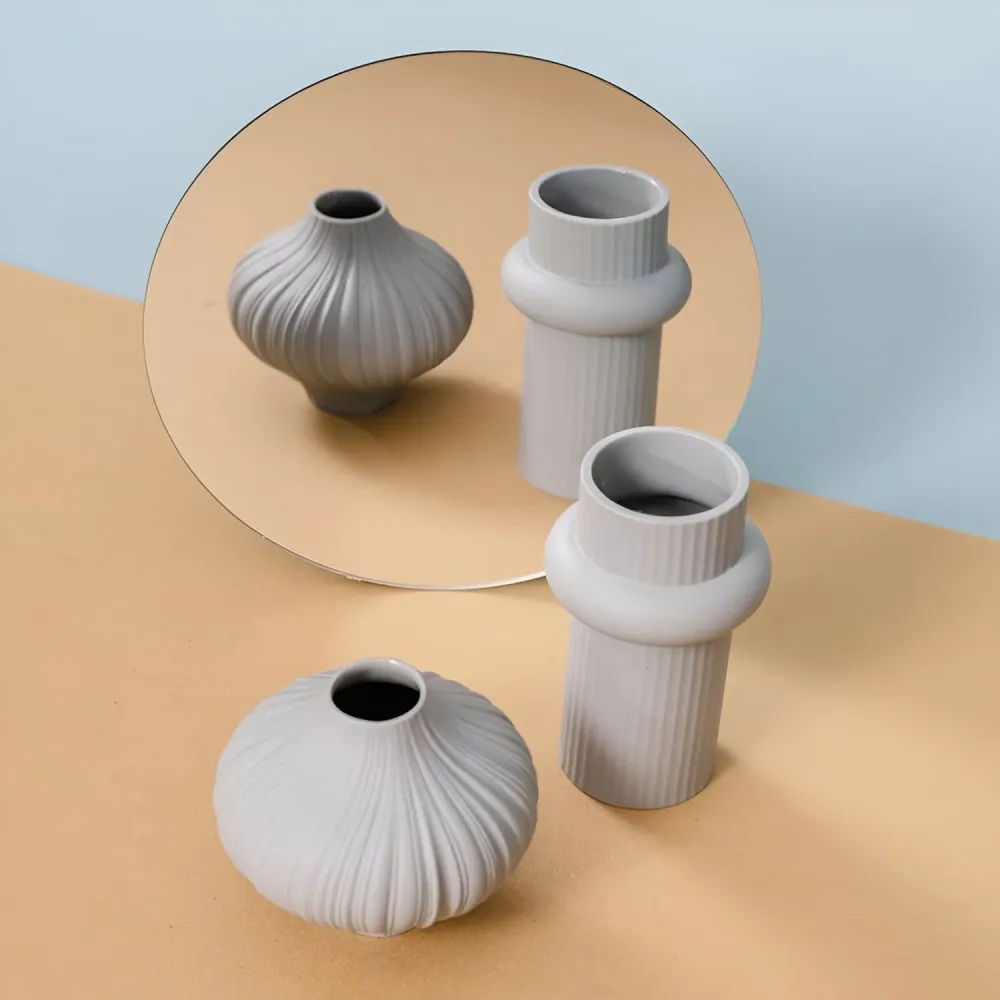 Vaza din portelan, 10 cm, Ode Lava Sebastian Herkner - ROSENTHAL