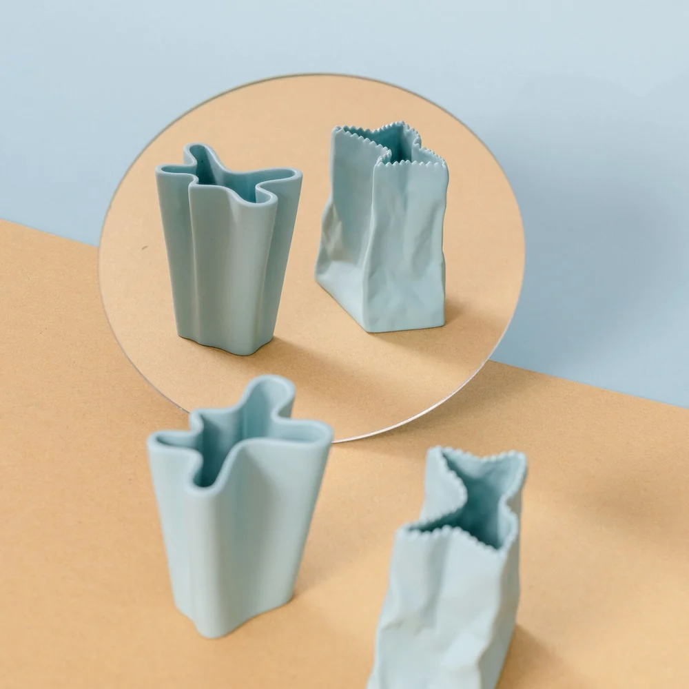 Vaza din portelan, 9 cm, Tutenvase Mint Tapio Wirkkala - ROSENTHAL