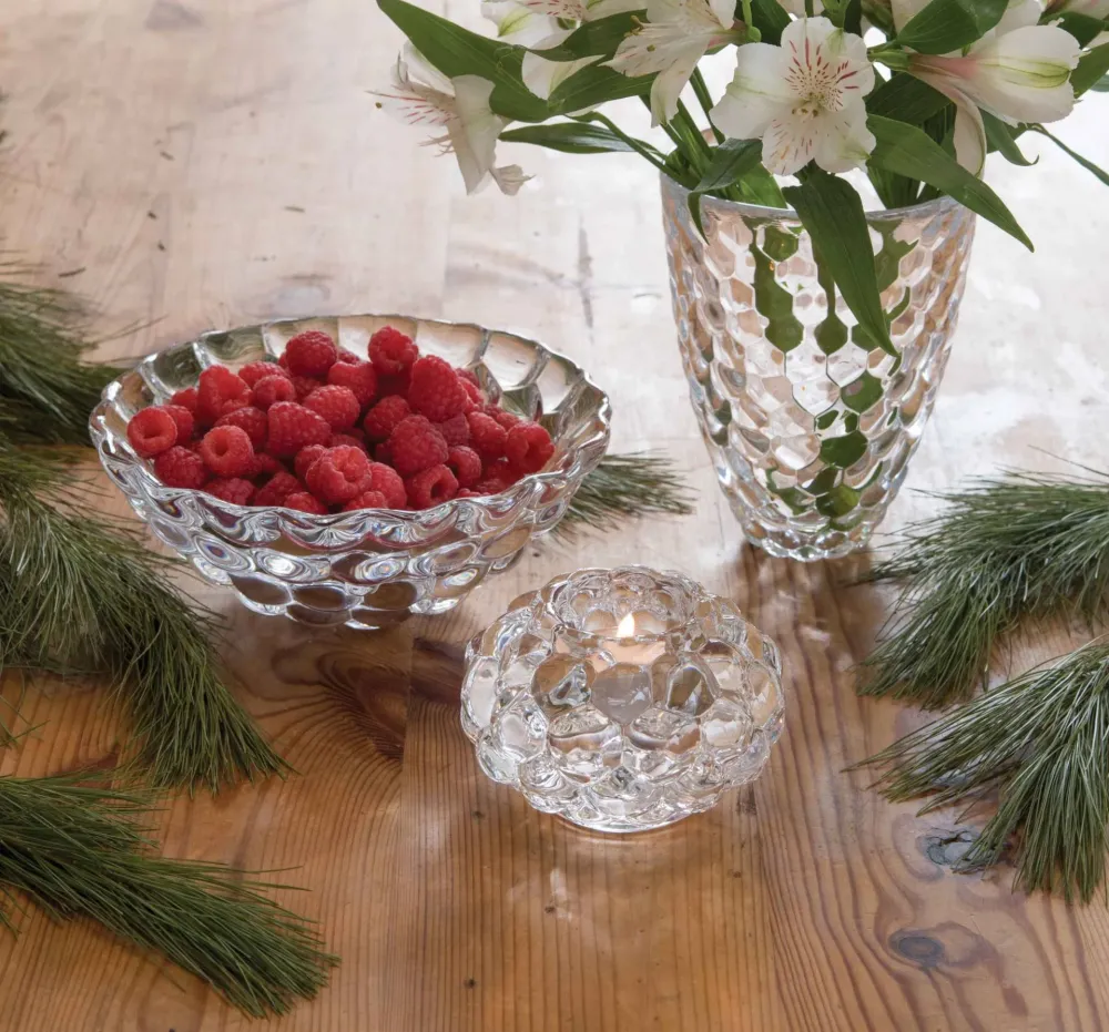 Vaza din sticla, 20 cm, Raspberry Anne Nilsson - ORREFORS