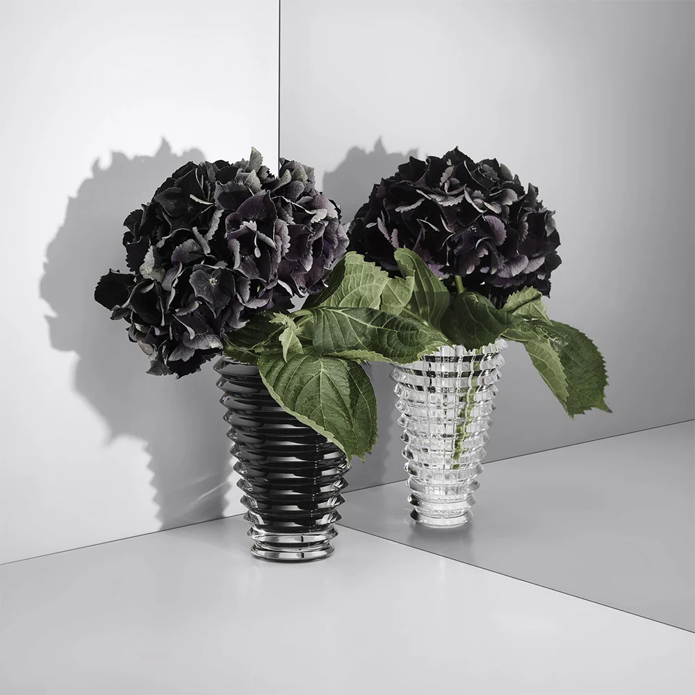 Vaza rotunda transparenta din cristal, 15 cm, Eye Nicolas Triboulot - BACCARAT