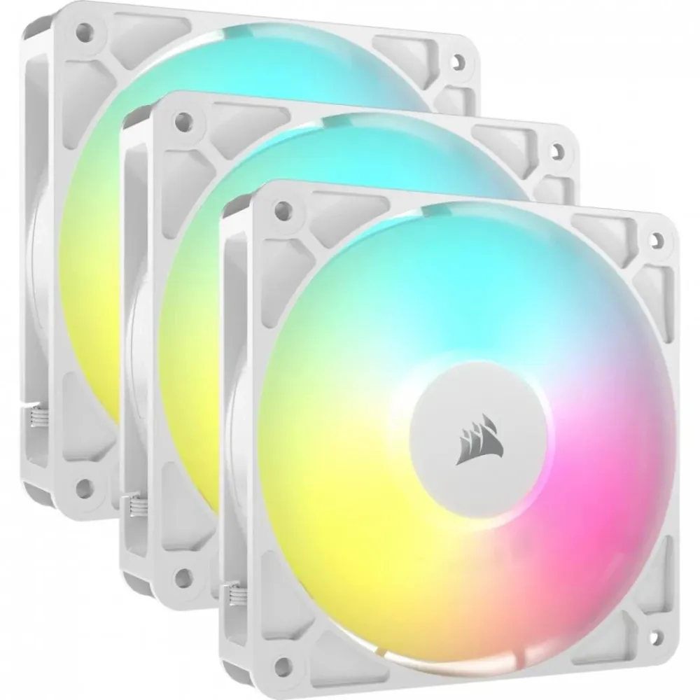 Ventilatoare Carcasa Corsair RS120 CO-9050185-WW | 3x120mm, ARGB, Alb