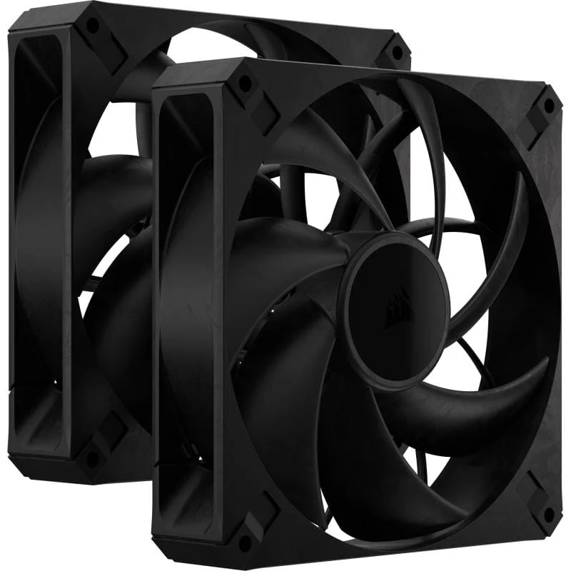 Ventilatoare Carcasa CORSAIR RS140 MAX THICK CO-9050175-WW | 2x140mm, 2000 RPM, 104 CFM